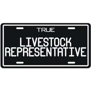  New  True Livestock Representative  License Plate 
