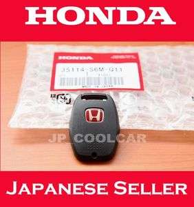 Genuine HONDA Type R Key cover Red H Civic 06 10 JAPAN  