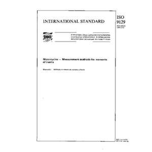   methods for moments of inertia ISO TC 22/SC 22/WG 21 Books