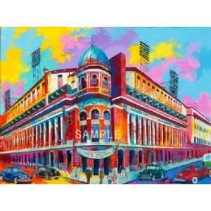  Shibe Park   Standard Giclee on Canvas     approx 18X24 
