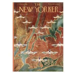  The New Yorker Cover   October 8, 1949 Giclee Poster Print 