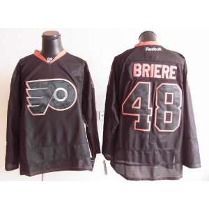  Briere Jersey Philadelphia Flyers #48 Black Ice Jersey Hockey Jersey 