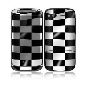  HTC Desire S Decal Skin   Checkers 