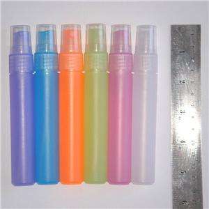 15ml Plastic Perfume Atomizer Spray Bottle White   