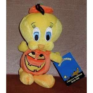  Warner Bros Pumpkin Tweety Bird 8 Tall X 4.5 Wide Toys & Games