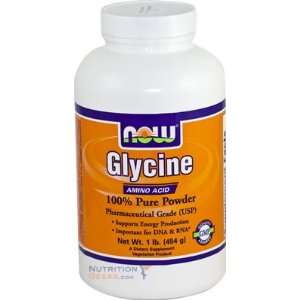  Now Glycine Free Form Powder, 1 Pound Health & Personal 