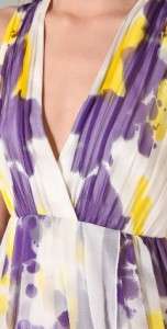 NEW Alice Olivia Connley V neck Tank Silk Dress $330 S/4/6  