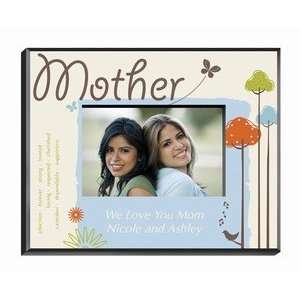    Mom Natures Song Picture Frame Personalized 