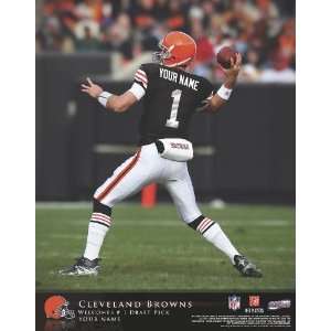  Personalized Cleveland Browns QB Hero Print Sports 