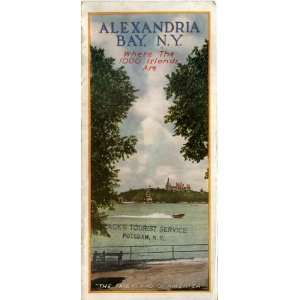 Alexandria Bay, N.Y.  Where The 1000 Islands Are (The Fairyland Of 