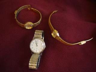   Men Women Watch Sarah Coventry, Elgin Diamond Quartz, Timex for Repair