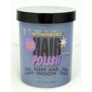    Wonder Gro Polish Sleek and Smooth Hair Glossing Oil 6 Oz. Beauty
