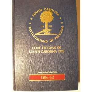  of Laws of South Carolina 1976 (South Carolina Probate Code   Title 