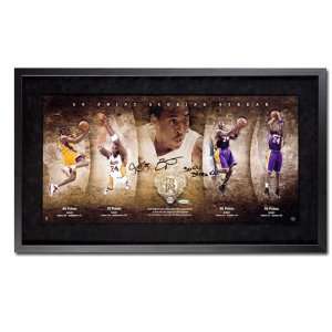  Kobe Bryant Los Angeles Lakers Framed Autographed 
