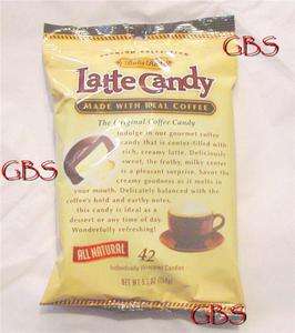 BALIS BEST LATTE Coffee candy 5.3 ounce bag one package 42 