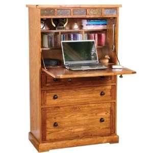    2848RO Sedona Laptop Armoire/Desk in Rustic