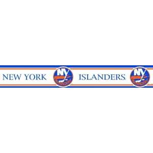  New York Islanders Peel and Stick Wallpaper Border Sports 
