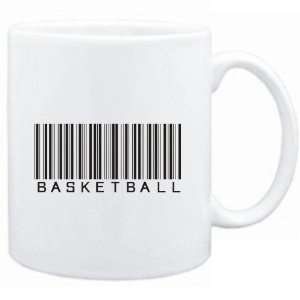   Mug White  Basketball BARCODE / BAR CODE  Sports