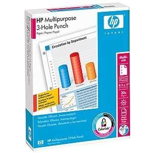  HP Multipurpose Paper 3 Hole Punch, 8 1/2 x 11 ream 