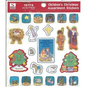   Christmas Nativity Assortment Stickers (10176) Toys & Games