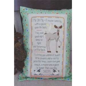  Moose and a Goose, A   Cross Stitch Pattern Arts, Crafts 