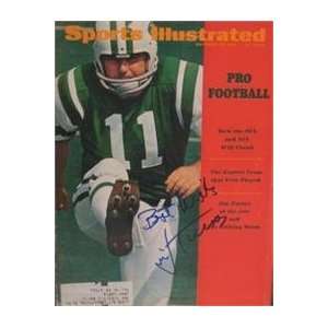  Jim Turner autographed Sports Illustrated Magazine (New 