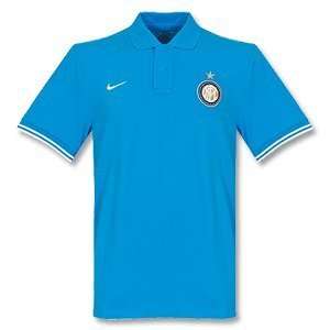  11 12 Inter Milan Authentic GS Polo   Blue Sports 