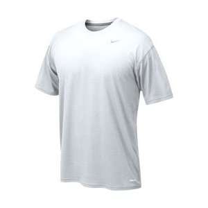  Nike 384407 Legend Dri Fit Short Sleeve Tee   White 