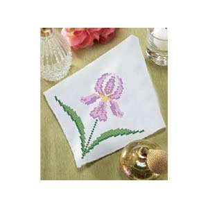  Iris Handkerchief Arts, Crafts & Sewing