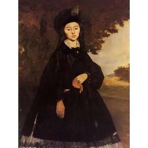Hand Made Oil Reproduction   Edouard Manet   24 x 32 inches   Portrait 