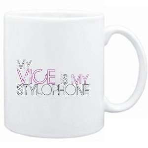  Mug White  my vice is my Stylophone  Instruments Sports 