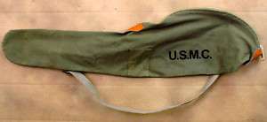 WWII M1 Carbine Rifle Carry Case Marked U.S.M.C.  
