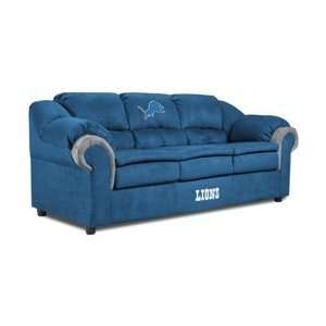  Detroit Lions Pub Series Three Person Team Logo Sofa Couch 