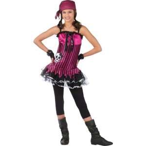  Teen Rockin Skull Girls Pirate Costume Toys & Games
