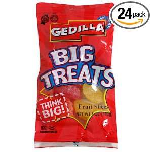 Gedilla Think Big, Fruit Slices, 5 Ounce (Pack of 24)  