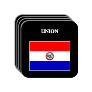  Paraguay   UNION Set of 4 Mini Mousepad Coasters 