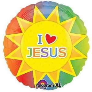    Religious Balloons   18 I Heart Jesus