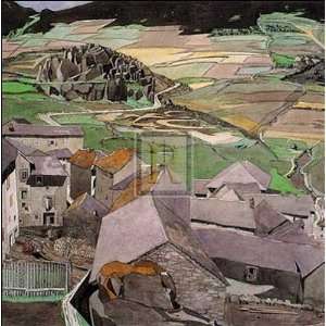 Charles Rennie Mackintosh   THE VILLAGE OF LA LLAGONNE  