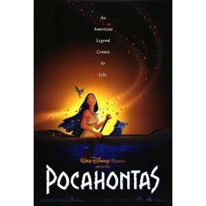  POCAHONTAS ~ Disney ~ NEW MOVIE POSTER(Size 18.5x27 