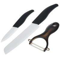 Pack Kitchen 3 6 Ceramic knife Cutlery +Peeler Set Gift Box  