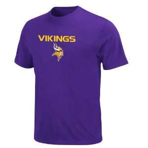 NFL Minnesota Vikings Line Of Scrimmage III Adult Short Sleeved Tee 