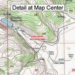   Map   Lake Annie, California (Folded/Waterproof)