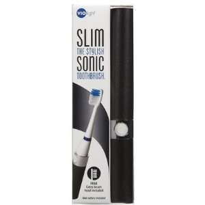  VIOlight SLIM Sonic Toothbrush Black (Quantity of 3 