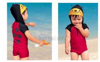 Cartoon Animal Baby Boys Girls one piece bathing Swim Suit 2T 3T 4T 5T 
