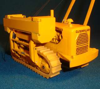 CATERPILLAR 594 PIPELAYER TOY BY GESCHA MADE IN GERMANY  