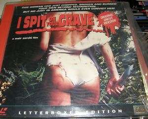 Spit on your Grave Laserdisc Unrated Rare  