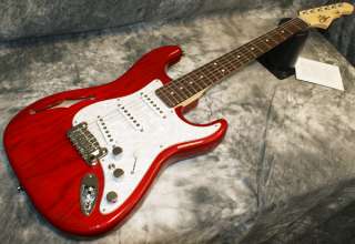 500 Semi Hollow Clear Red  