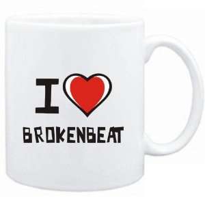 Mug White I love Brokenbeat  Music 
