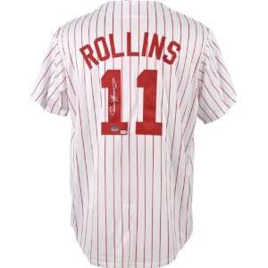 com Jimmy Rollins Autographed Jersey  Details Philadelphia Phillies 