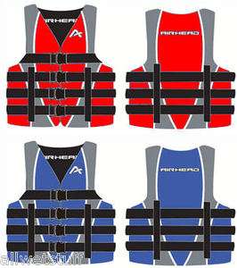 Life Vest Jacket Preserver Ski Boating Boat Pool Beach float tube 